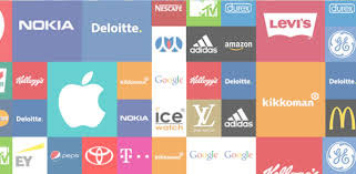 Apple, Nokia, Adidas, LV, GE, Mc Donalds, Toyota, Pepsi, etc. Logos