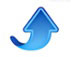 upward arrow graphic image